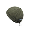 Autumn and Winter Drawstring Dome Hip Hop Hat without Eaves, Size:One Size(Army Green)