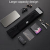Large OUDU Outdoor Sports Portable Wrap-Around Waist Pack Unisex Cell Phone Bag(Light Gray)