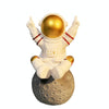 Wireless Bluetooth Small Speaker TWS Mini Portable Astronaut Audio(Gold)