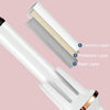 Automatic Curling Iron With Bi-Directional Rotating Ceramic Glaze Coating Hair Care, Plug: US Plug White