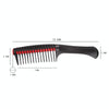 2 PCS 0089 Hair Salon Dyeing Hair Styling Brush Rolling Heart Smooth Hair Comb Brushing Hairdressing Tools(Black)