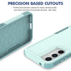 For Samsung Galaxy A35 5G / A55 5G 2 in 1 PC + TPU Phone Case(Light Green)
