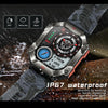 LEMFO KR80 2.0 inch BT5.1 IP67 Sport Smart Watch, Support Bluetooth Call / Sleep / Blood Oxygen / Heart Rate / Blood Pressure Health Monitor(Black)