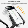Bicycle Mobile Phone Holder Motorcycle Electric Car Navigation Mobile Phone Holder, Style:Handlebars(Silver)
