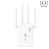 U10 1200Mbps Signal Booster WiFi Extender WiFi Antenna Dual Band 5G Wireless Signal Repeater(EU Plug)