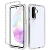 For Samsung Galaxy A36 / A56 5G Clear TPU Hybrid PC Shockproof Phone Case(Transparent)