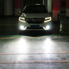 2 PCS H10/PY20D DC 12V 5W 350LM Auto Car Fog Lights with 16 SMD-3030 LED Bulbs, White + Yellow Light