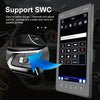 9520C Double Spindle 9.5 inch Vertical Screen Car MP5 Player, Style: Standard+AHD Camera
