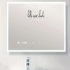 Hello sweet cheeks 2pcs /Set Waterproof and Oilproof Vinyl Stickers Mirror Decorative Stickers