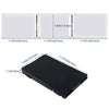 Three-Sided Mirror With LED Light Retractable Hanging Three-Fold Mirror(White)