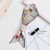 Spring and Summer Tarot Pattern Professional Chiffon Small Neckerchief Wild Scarf, Size:105 x 6.5cm(Sun)