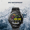 N58 IP67 1.28 inch Touch Color Screen Smart Watch(Stainless Steel Black)