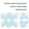 M010093 Silicone Lotus Root Tablets Baby Soothing Teether Children Molars Toys Maternal And Child Supplies, Colour: Beige With Lanyard