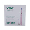 VGR V-805 IPX7 USB Magnetic Suspension Sonic Shock Toothbrush with Memory Function(White)