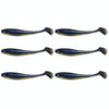 10.5cm 6pcs /Pack HENGJIA T-Tail Soft Dummy Bait Freshwater Fishing Lures(Color 1)