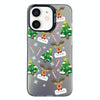 For iPhone 11 Christmas Series PC Full Coverage Pattern Phone Case(CK057 Black)