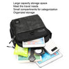 WEPOWER Men Sport Messenger Bag Outdoor Street Casual Messenger Bag(Black)