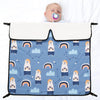 BB1021 Stroller Padded Thickened Windproof Blanket Waterproof Portable Warm Baby Blanket(Lion)