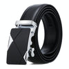 Dandali Casual Men Automatic Buckle Belt Business Soft Leather Pants Band, Length (cm): 125cm(ZD-8)