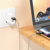 hoco U124 2.4A USB to 8 Pin Smart Power-off Data Cable, Length: 1.2m(Black)