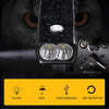 BX2 USB Charging Bicycle Light Front Handlebar Led Light (3 Hours, T6+A02 Lamp)