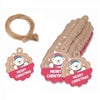 100pcs / Pack Christmas Kraft Paper Tag Gift Wrap Card Set(L-28)