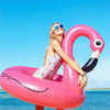 Summer Inflatable Flamingo Shaped Float Pool Lounge Swimming Ring Floating Bed Raft, Size: 120cm