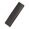 Fiber Leather Embossed Car Seat Belt Shoulder Cover Protector 6.5X23cm(Pink)