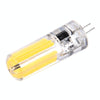 G4 4W Silicone Dimmable 8 LED Filament Light Bulb for Halls, AC 220-240V(Warm White)