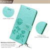 For Xiaomi Redmi 10 Rose Embossed Horizontal Flip PU Leather Case with Holder & Card Slots & Wallet(Green)