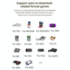 ANBERNIC RG35XX 3.5-inch Retro Handheld Game Console Open Source Game Player  64G+128G 13000+ Games(Purple)