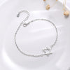 Hollow Wishing Star Lucky Bracelet (Silver)