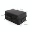 For PS5 Slim Game Console EVA Storage Bag Handbag Carrying Case(1900 Black)