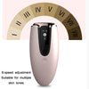 Ladies Laser Hair Removal Device Home IPL Photon Electric Skin Rejuvenation Device, Shape: UK Plug(White Rose Gold Side)