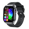 ET585 2.04 inch Nylon Strap IP68 Waterproof Smart Watch, Support ECG / Blood Composition Measurement(Black)
