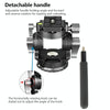 BEXIN DT-03S/S 360 Degree Panorama Heavy Duty Tripod Action Fluid Drag Head with Quick Release Plate