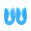 U-shaped Heel Pad Soft and Comfortable Shock Absorption Silicone Pad Insole, Size: S(30-34 Yards)