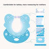Baby Shampoo Waterproof Ear Protection Adjustable Shower Cap(Blue)