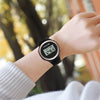 SYNOKE 9108 Student Silicone Strap Electronic Watch(Black)