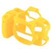 PULUZ Soft Silicone Protective Case for Canon EOS 800D(Yellow)