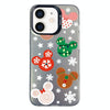 For iPhone 11 Christmas Series PC Full Coverage Pattern Phone Case(CK051 Black)