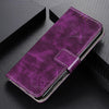 For Samsung Galaxy A56 5G Retro Crazy Horse Texture Leather Phone Case(Purple)