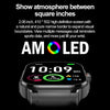G40S 2.06 inch IP67 BT5.2 Sport Smart Watch, Support Bluetooth Call / Sleep / Blood Oxygen / Heart Rate / Blood Pressure Health Monitor(Silver)