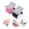 Portable Detachable Nail Art U-shaped Silicone Hand Pillow, Color: Black