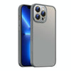 For iPhone 13 Pro Nano Semi-transparent Frosted Skin Feel Phone Case(Titanium Gray)