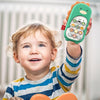 Baby Puzzle Bilingual Simulation Mobile Phone Toy Baby Child Early Education Machine(Green)