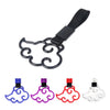 Car Rear Bumper Warning Hanging Ring Car Hand Pull Ring(Red)