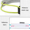 ISE MOUNT Outdoor Riding Reflective Pants Cuff Strap Elastic Night Running Sports Leg Safety Band(Blue)