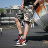Summer Men Thin and Loose Fitting Casual Beach Shorts, Size:XXXL(9033-Khaki Camo)