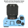 For Sony ILCE-7CM2 / A7C II / A7CR Glossy Soft Silicone Protective Case(Blue)